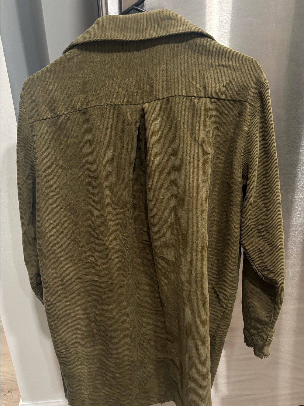Women’s Olive Corduroy Jacket
